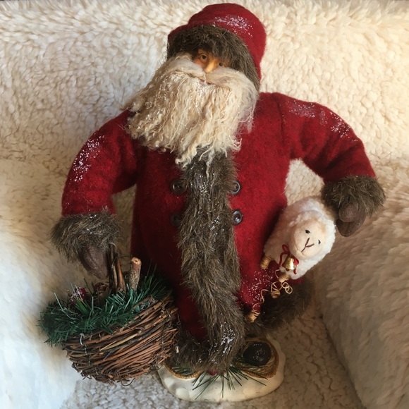 Old World Vintage Style Festive Santa Claus Christmas Decoration - Picture 1 of 8